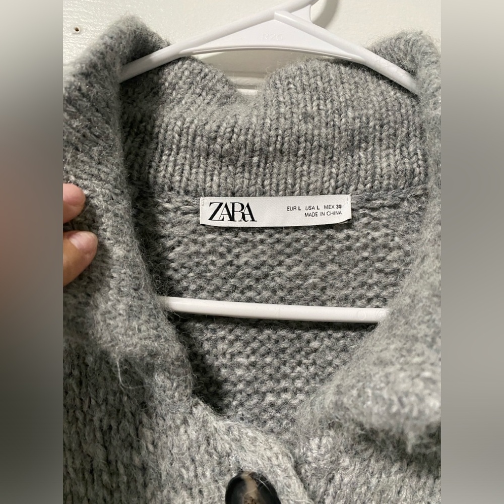 Zara - Button Down Midi Sweater - image 2